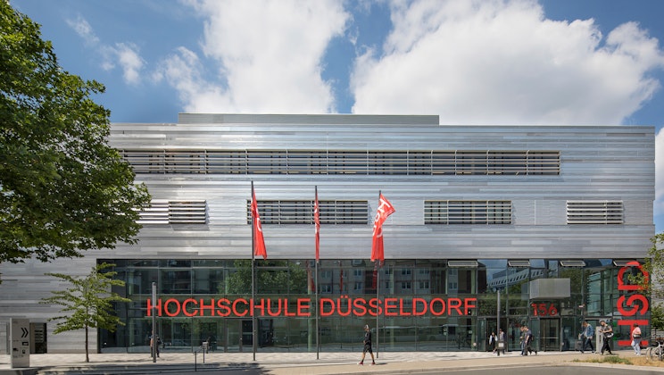 Hochschule Düsseldorf - Eingang