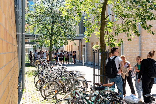 Hochschule Biberach - Fahrradstellplätze am Hochschulcampus