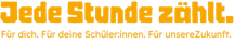 Logo der Bund der freien Waldorfschulen - Jede Stunde zählt